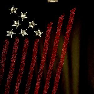 Black Stars and Stripes T-shirt